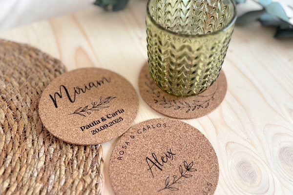 Marcasitios - Posavasos de corcho