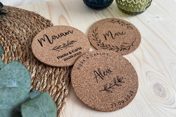 Marcasitios - Posavasos de corcho