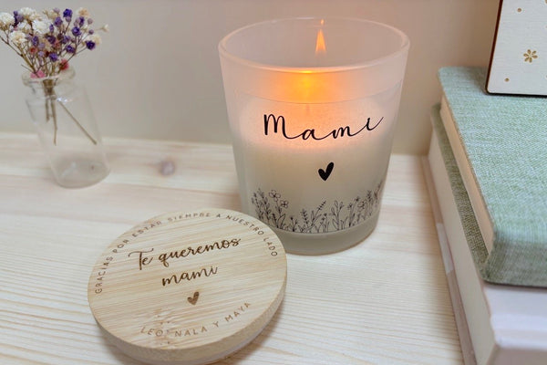 Caja regalo - Día de la madre (vela)
