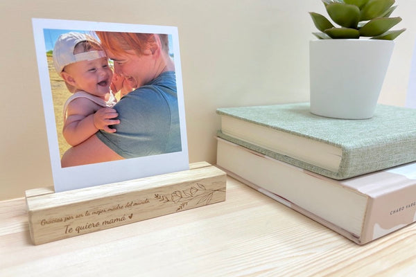 Caja regalo - Día de la madre (base porta fotos)