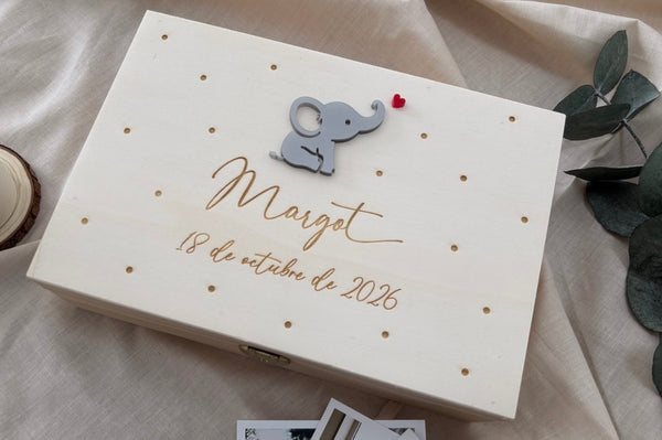 Caja recuerdos - Elefante