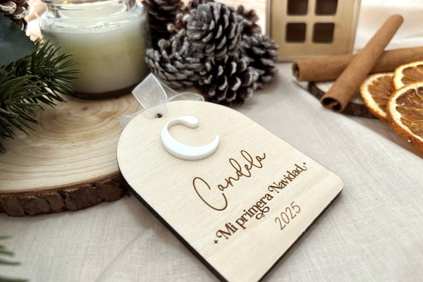 Adorno Navidad - Arco inicial metacrilato