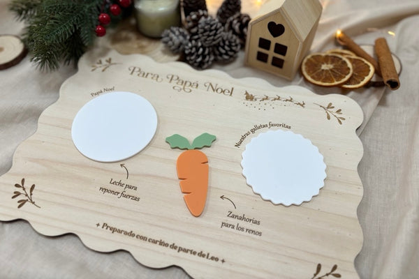 Bandeja Navidad personalizada