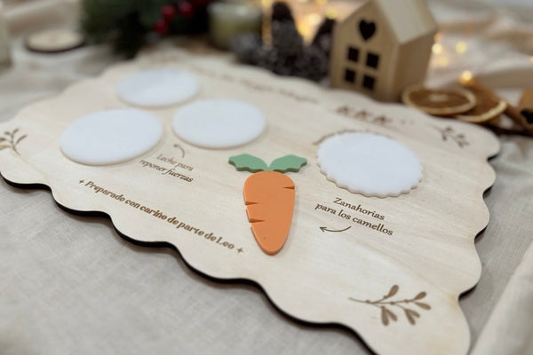 Bandeja Navidad personalizada