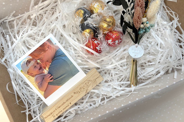 Caja regalo - Día de la madre (base porta fotos)