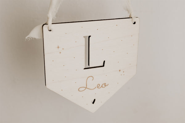 Banderola inicial - troquelada o metacrilato