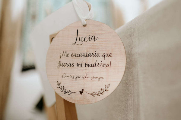 Placa - Personalizada - Lletres de Vida