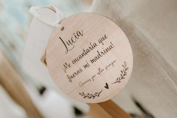 Placa - Personalizada - Lletres de Vida