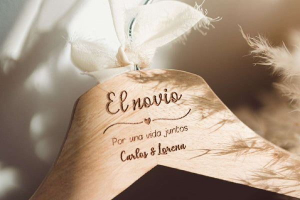 Percha - Separador corazón - Lletres de Vida