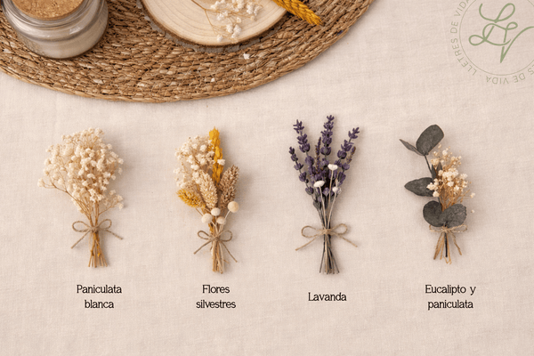 Banderola madera ¡Sois los siguientes! - Troquelada o metacrilato con ramillete