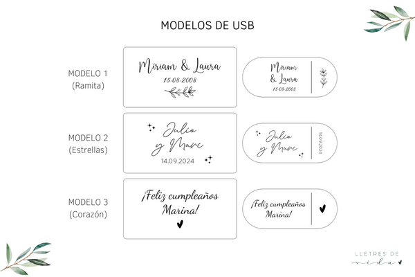 USB Madera Personalizado