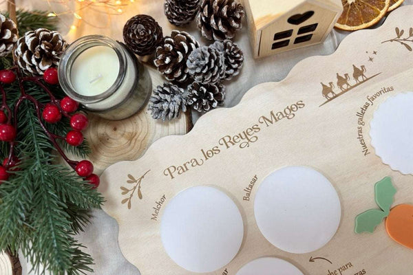 Bandeja Navidad personalizada