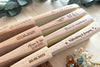 Abanicos de madera personalizados