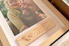 Marco de fotos - Placa madera (Día del padre)