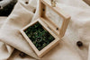 Caja porta alianzas - Cristal con ramas - Lletres de Vida